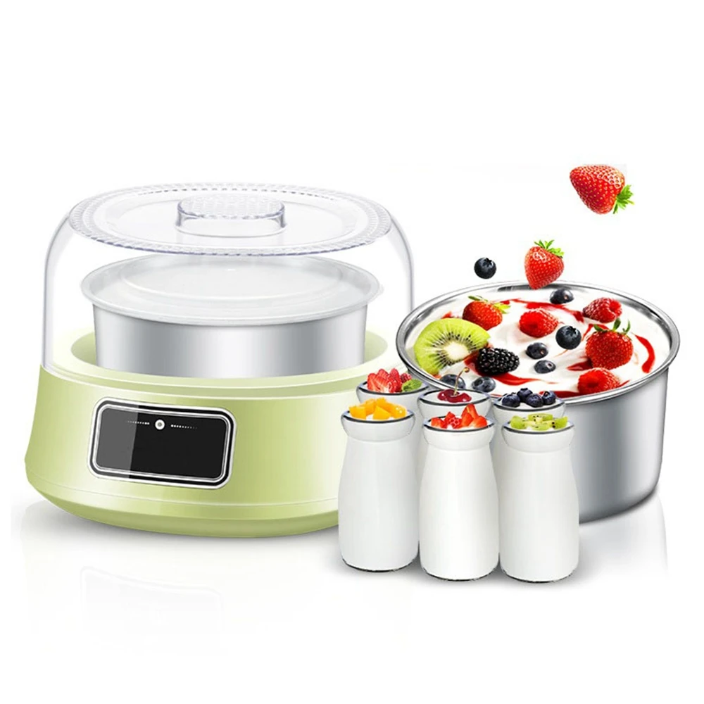 DMWD 220V 1.2L Electric Automatic Yogurt Maker Home DIY Fruit Yoghurt