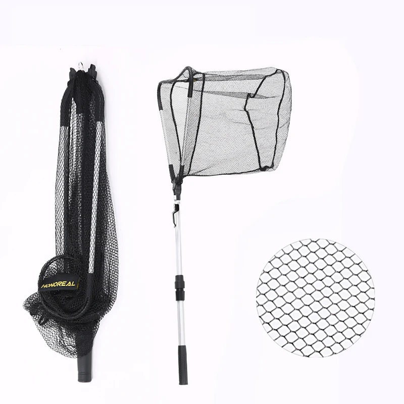 

Aluminum Alloy Telescoping Foldable Landing Fishing 95-210cm Net Retractable Pole for Carp Fishing Tackle Crab Trap Pva Pesca