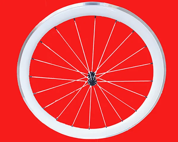 

700c white color aluminum carbon road bike clincher wheels alloy brake surface chinese carbon road wheels custom decal wheelset