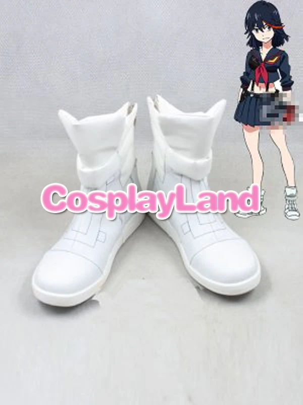 KILL-la-KILL-Ryuko-Matoi-White-Cosplay-Boots-14029195605.image