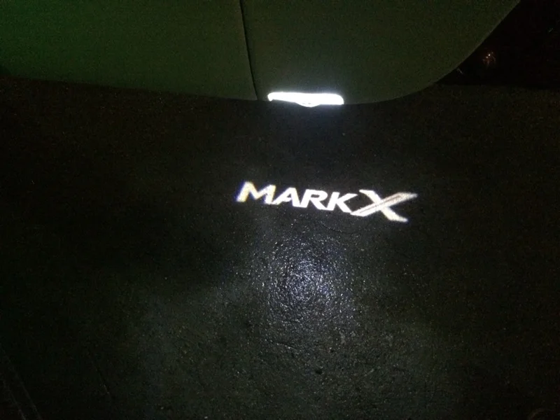 

2x car door Courtesy light ghost shadow welcome light projector emblem For MARK X,Reiz,MARKX
