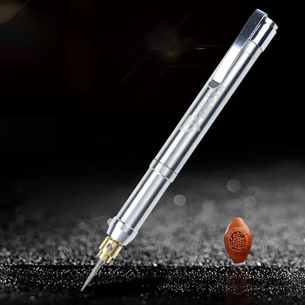 Перезаряжаемая миниатюрная гравировка ручка маленький электрический шлифовальный инструмент машина полировальная машина серебро