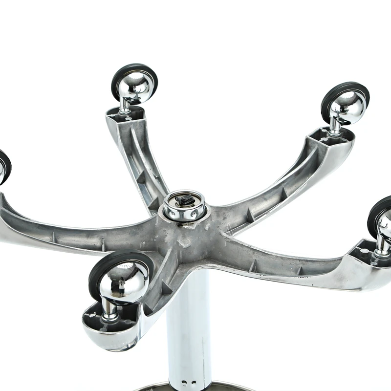 Explosion Proof Stainless Steel Cosmetology Stool Lifted and Rotation Barber Stool Slidable Staff Chair Simple Style Bar Chair Explosion Proof Stainless Steel Cosmetology Stool Lifted and Rotation Barber Stool Slidable Staff Chair Simple Style Bar Chair