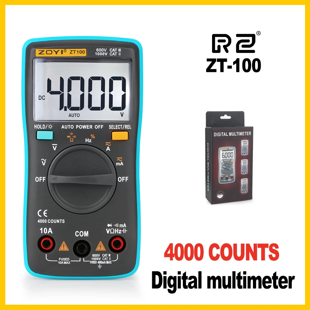 us 15 33 rz digital multimeter portable measure volume area digital rangefinder laser distance meter zt98 zt100 in multimeters from tools on tool to measure volume