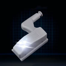 Светодиодный светильник под шкаф универсальное освещение для гардероба сенсор светодиодный Armario внутренняя шарнирная лампа для шкафа кухни