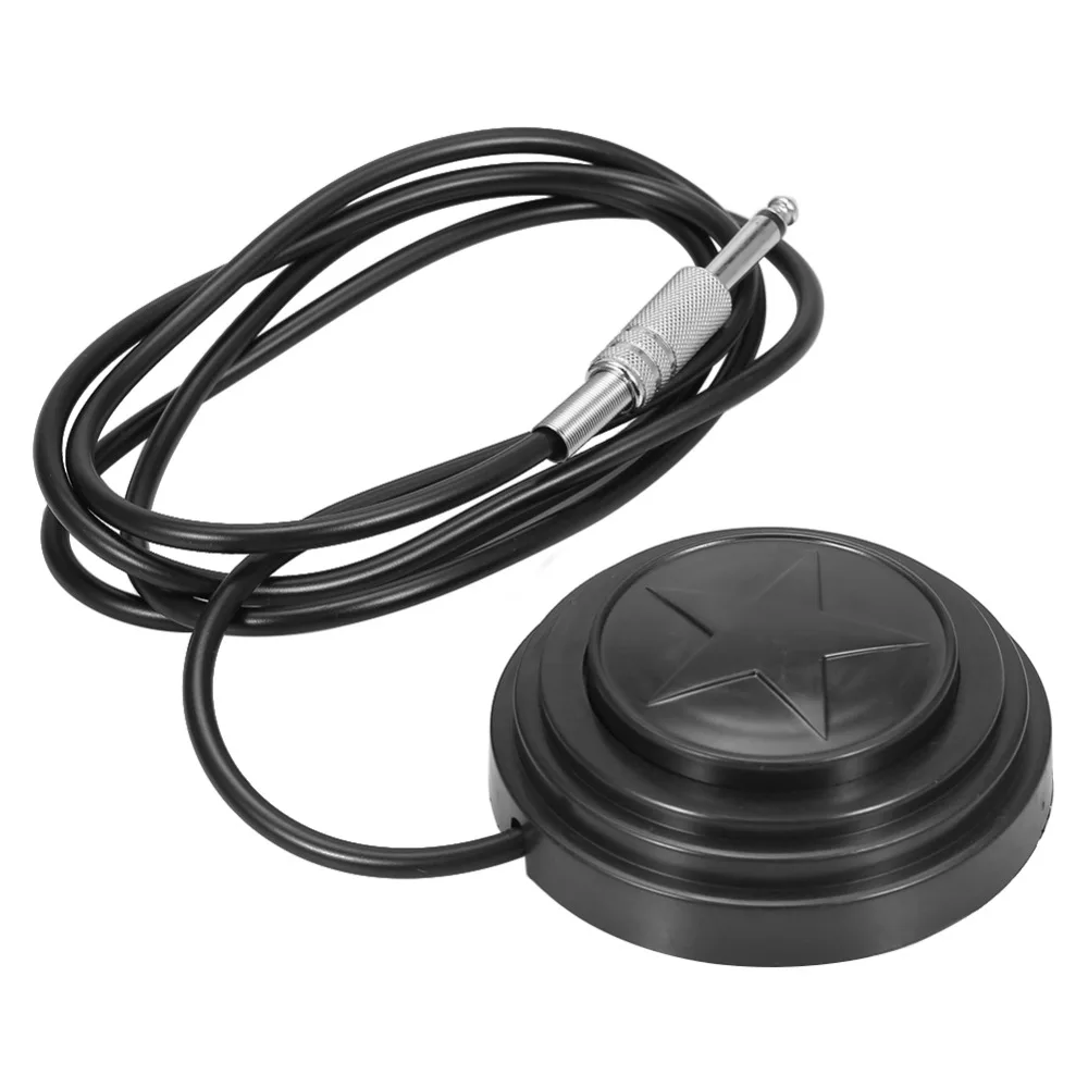 

Anti skid 5ft cord Tattoo Power Supply Machine Foot Switch Pedal Controller Footswitch Body Art Tattoo Machine Switch Controler