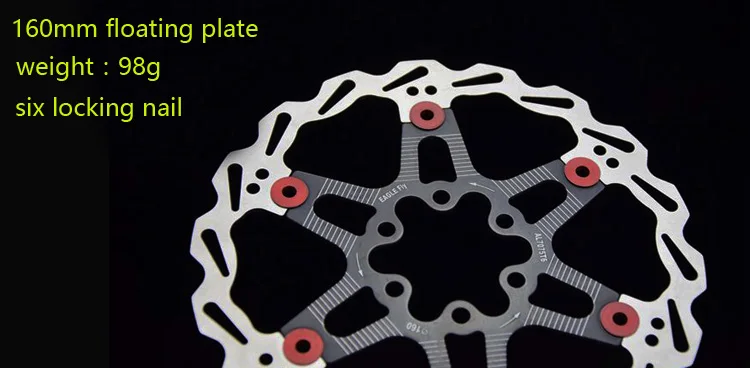 Велосипедный Дисковый Тормоз MTB DH тормозной поплавок плавающие дисковые роторы 160 мм гидрические тормозные колодки поплавок роторы запчасти для велосипеда