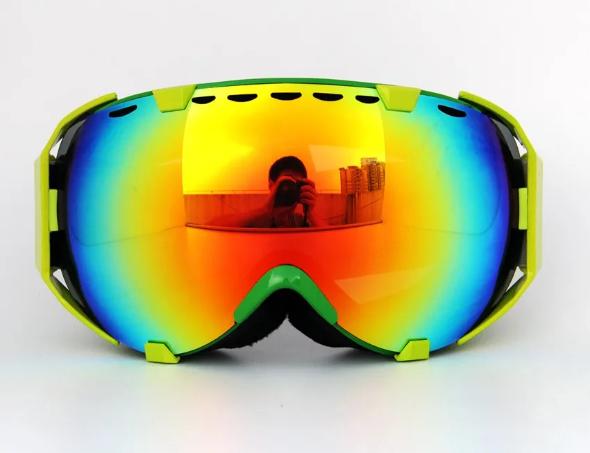 Free shipping Fashion ski mask Yellow/green framework Cheap fashionable