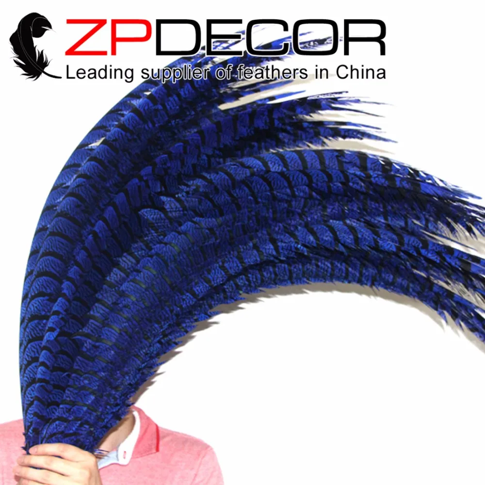 Zpdecoration 31 35 дюймов (80 90 см) 50 шт./лот драгоценные натуральные красочные перья из