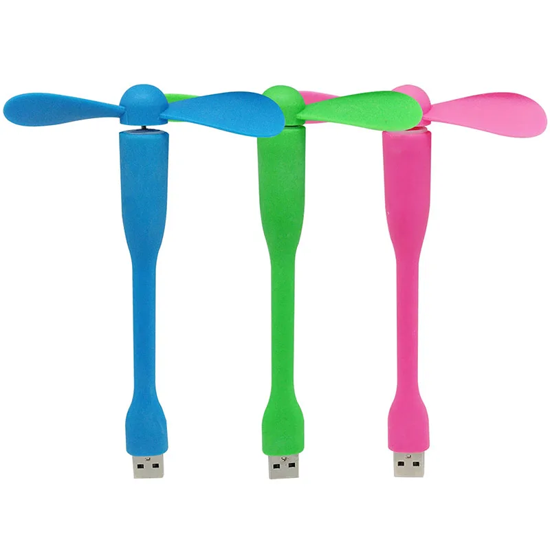 

USB Fan Flexible portable removable USB Mini Fan For all Power Supply USB Output USB Gadgets