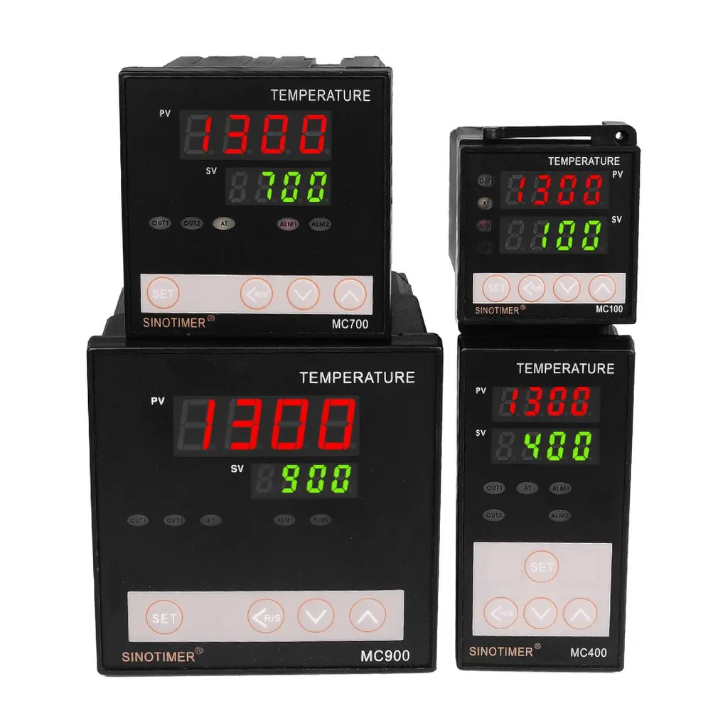 SINOTIMER Универсальный вход PID регулятор температуры датчик термостата K термопары