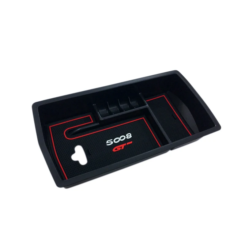 Tapis Peugeot 3008 LANGBEAN Organisateur D'Accoudoir Peugeot E-3008/E-5008 2024-2026 - Avec Boîte à Monnaie Et Tapis Antidérapant Volvo Xc60
