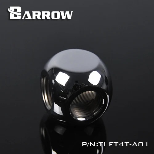 

Barrow TLFT4T-A01 G1/4" 4-WAY Splitter Fitting Cross Tee Connector / Adapter