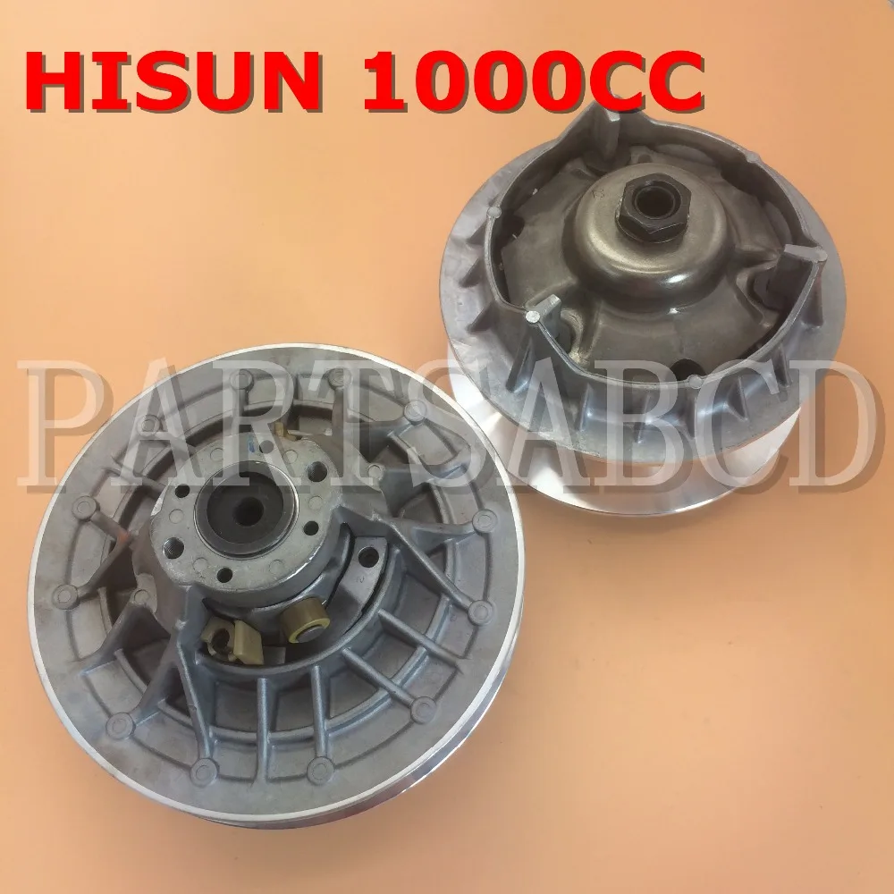 PARTSABCD Hisun 1000CC UTV Parts CVT Primary Clutch and CVT Secondary
