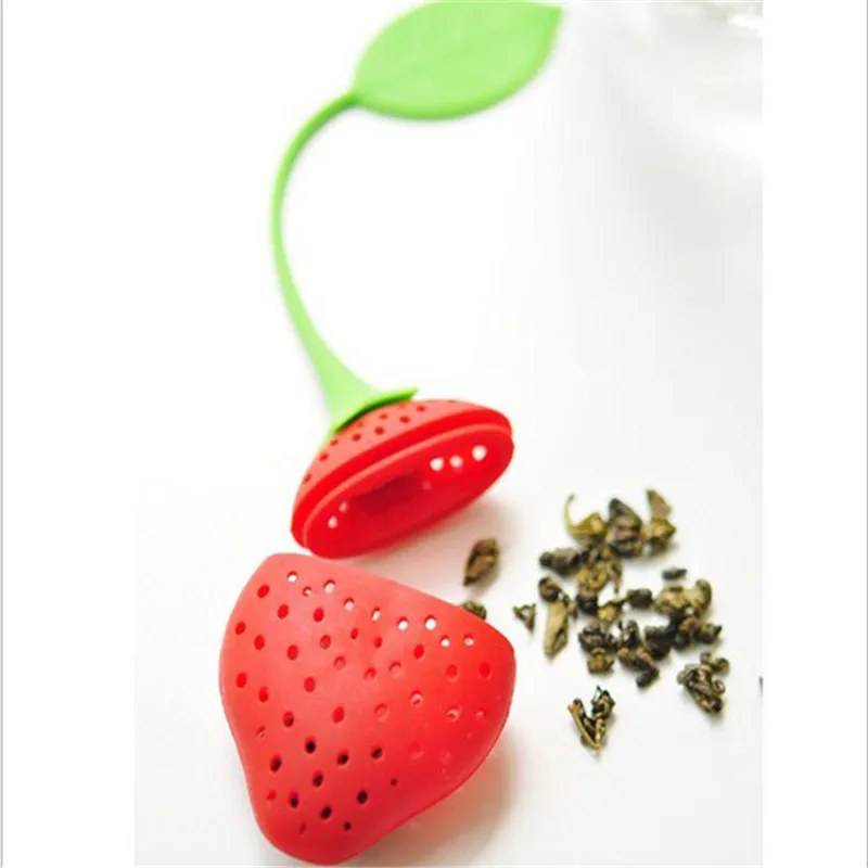 Buy Silicone Tea infuser Strawberry Design Loose Tea