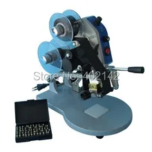 Новинка 00%, полностью английская панель, DY-8, ручная машина для кодирования ленты+ лента+ английская буква+ 3 линии печати+ цена