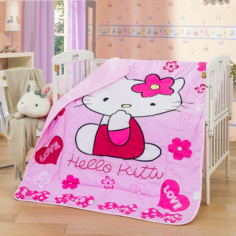 Cartoon cotton summe Baby Blanket Newborn Faux Fur Super Soft Cartoon