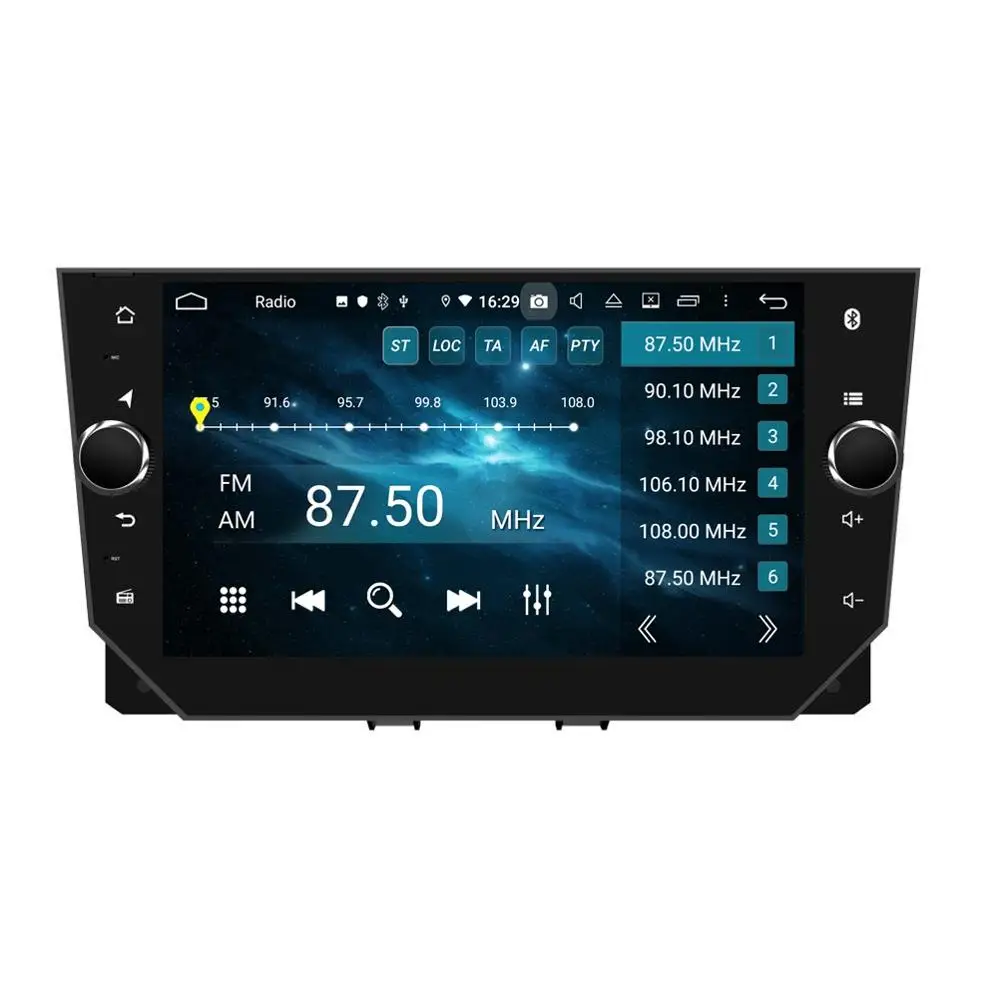 Top 8" Octa Core Android 9.0 Car Audio DVD Player for SEAT Ibiza 2018 2019 RDS Radio USB Bluetooth WIFI Mirror-link 4GB RAM 32GB ROM 2