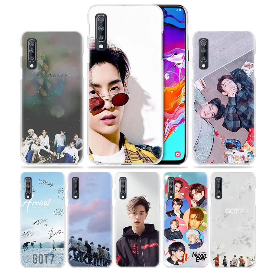 

GOT7 Kpop Case for Samsung Galaxy M40 A50 A80 A70 A60 A40 A30 A20e A10 J4 J6 Plus J8 2018 S10e S10 5G Hard PC Luxury Phone Cover