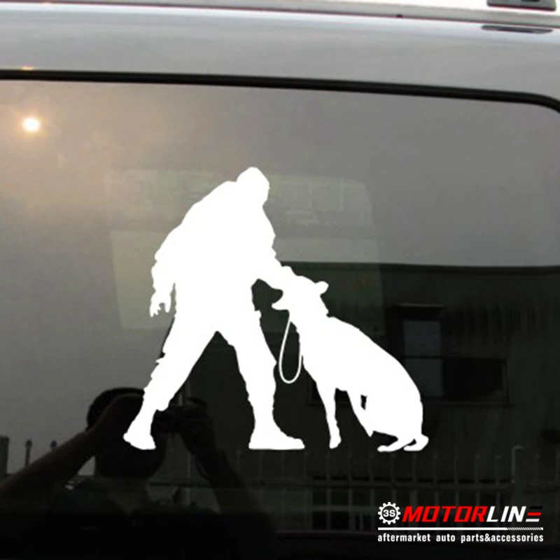 

Police K9 Dog Decal Sticker Car Vinyl German Shepherd Training pick size color die cut no background