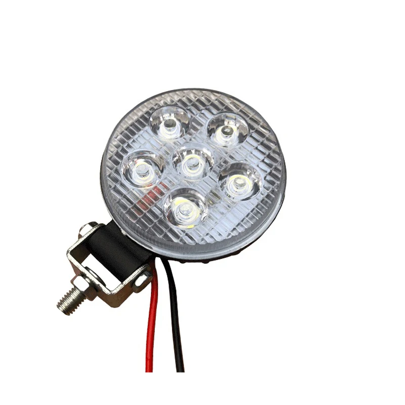 6 led 18w waterproof Autos led headlamp Offroad Roof Bumper Mounts