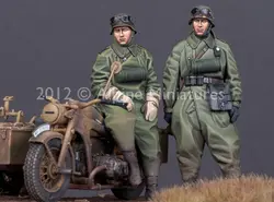 1:35 Второй мировой войны немецкие мотоциклисты