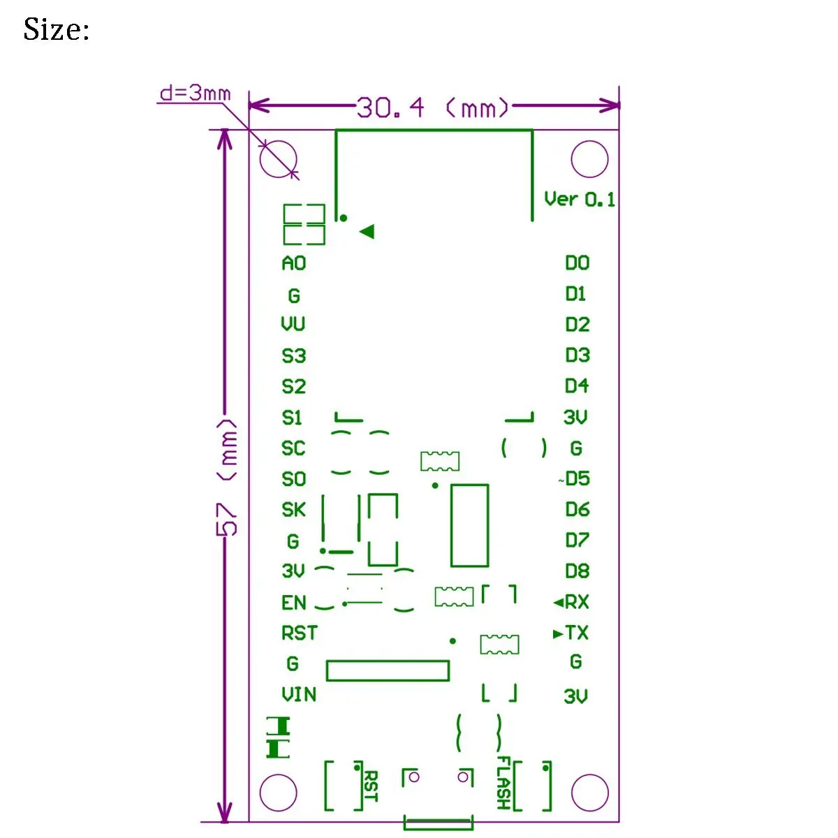 Беспроводной модуль CH340/CP2102 NodeMcu V3 Lua WIFI Интернет вещей макетная плата на основе