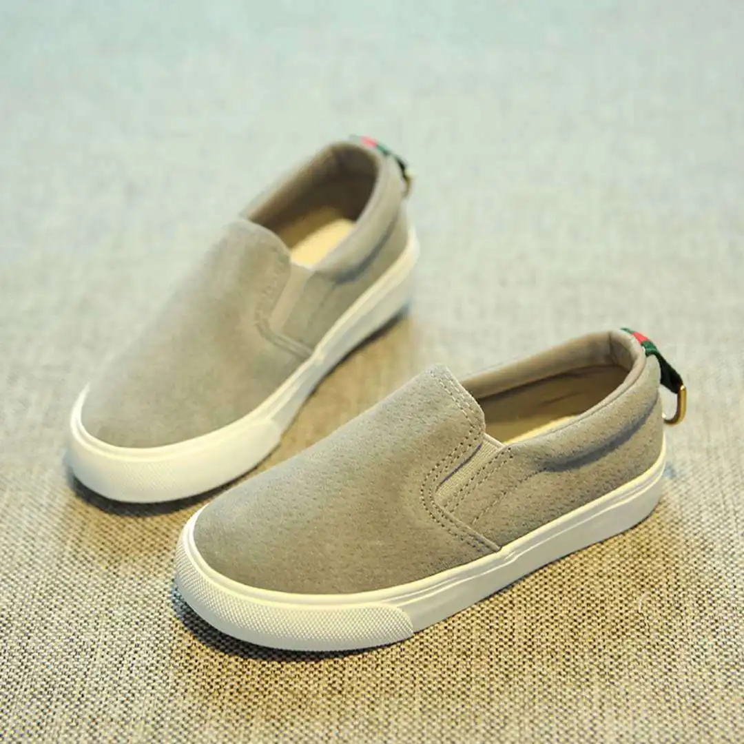 الأطفال أحذية رياضية للبنات خنزير جلد الفتيان أحذية 2018 Sprring الخريف جديد أزياء أطفال أحذية فتاة حذاء كاجوال