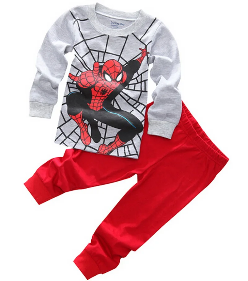 

Kids Pajamas Sets Cartoon Boys Sleepwear 2-7 Years Girls Pijamas Suit Children pyjama T-shirt + Pants Baby Girl/Boy Clothing Set