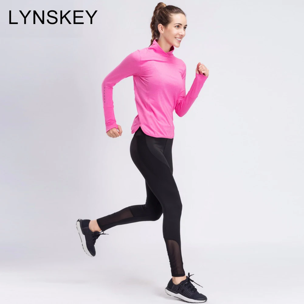 LYNSKEY 2018 New Yoga Sets Women Gym Clothes Breathable Fitness Sports Shirt Running Pants Yoga Set