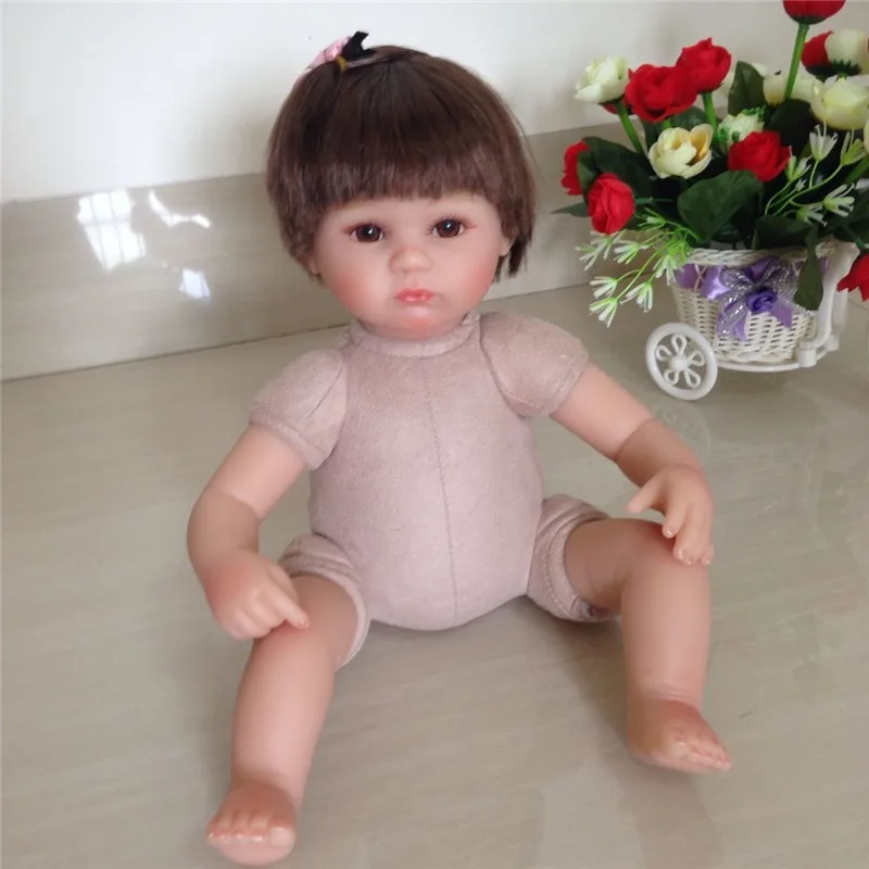 С Ручным 16 ''/20'' 22 ''Reborn Baby полиэстер ткань подходит для 3/4 и 3/4 ноги DIY Reborn Baby Doll Комплект Baby Doll