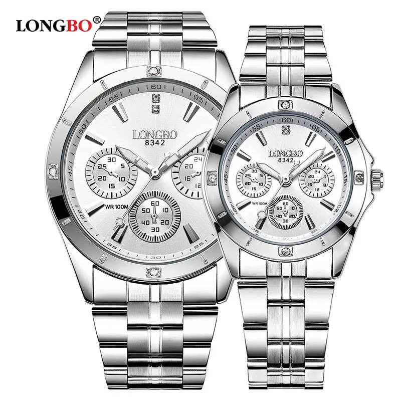 Prix pour LONGBO Militaire Unique Sport Conception Couple En Acier Inoxydable Bande Montres À Quartz Hommes Mâle Loisirs Montre Relogio Masculino 8342 Prix pour LONGBO Militaire Unique Sport Conception Couple En Acier Inoxydable Bande Montres À Quartz Hommes Mâle Loisirs Montre Relogio Masculino 8342