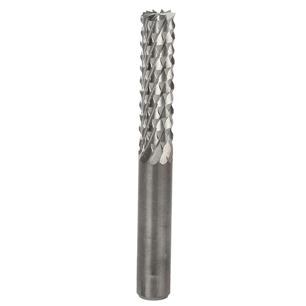 

Silver 6mm Carbide End Mill Engraving for CNC/PCB Machinery Wear-resisting