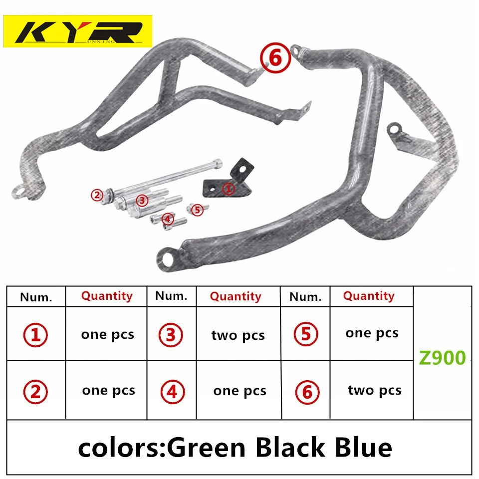 Мотоцикл для Kawasaki z900- двигатель Protetive Guard Crash Bar Z 900 протектор бампера