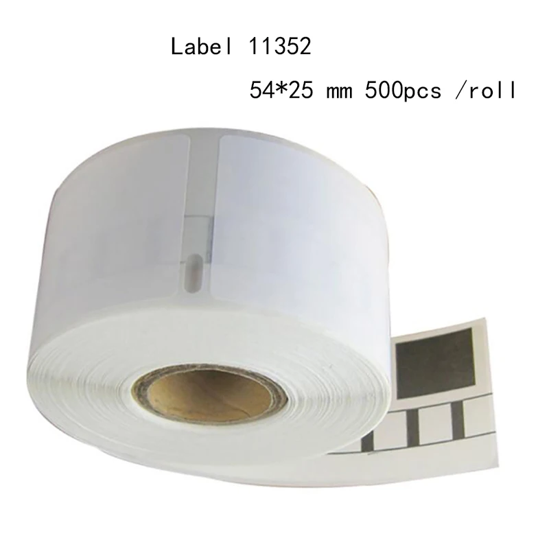 High Quality 11352 DYMO Compatible Labels for LabelWriter 25*54mm 500Pcs//Roll