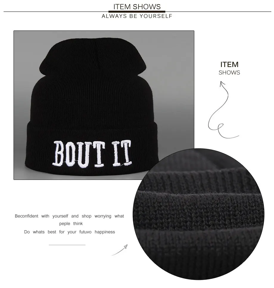 ADK Hat For Girls Soft And Warm Outdoor  High Quality Fashion Brand Casual 2018 New Skullies Beanies Winter #CAP196 (5)
