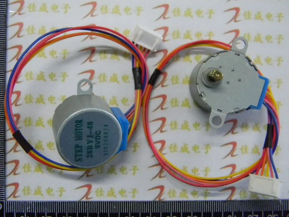 1/16 5V 4-фазный 5-проводной Шаговый двигатель мотор-редуктор 28BYJ-48-5V, микро мини электрический шагового двигателя