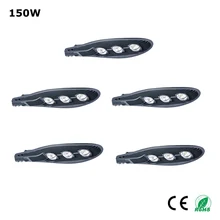 5 шт 150 W светодиодный уличном фонарном уличная дорога парк-стрит Свет AC85-265V наружного освещения Водонепроницаемый IP65