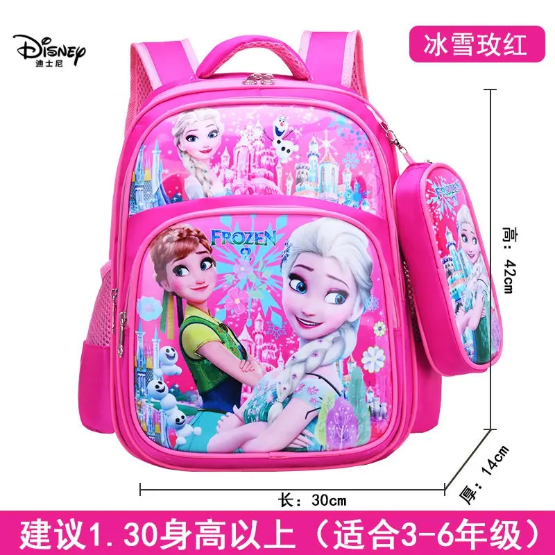 A Disney новая сумка на плечо+ Сумка-карандаш для мальчиков и девочек с изображением Человека-паука, мультяшная сумка для начальной школы, уличный дорожный светильник, рюкзак для хранения - Цвет: A