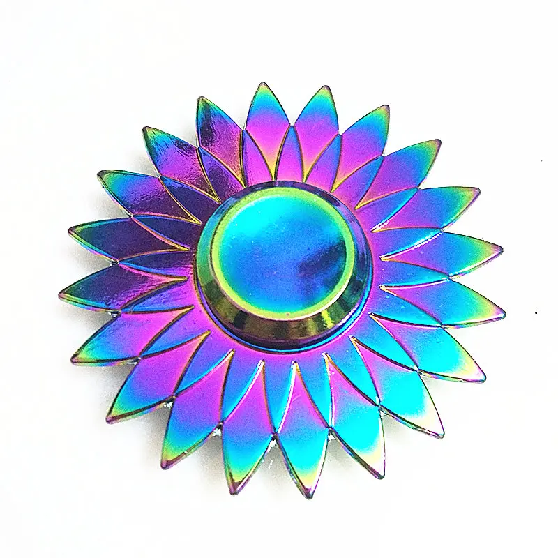 

040 high quality Fidget Spinner Metal Rainbow Dragon Hand Finger Spinners Autism ADHD Focus Anxiety Relief Stress