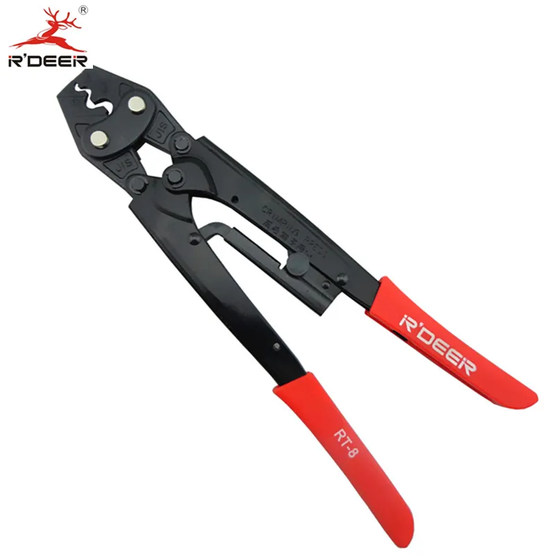 RDEER Crimping Pliers Cold Press Pliers Crimper Terminal Wire Stripper