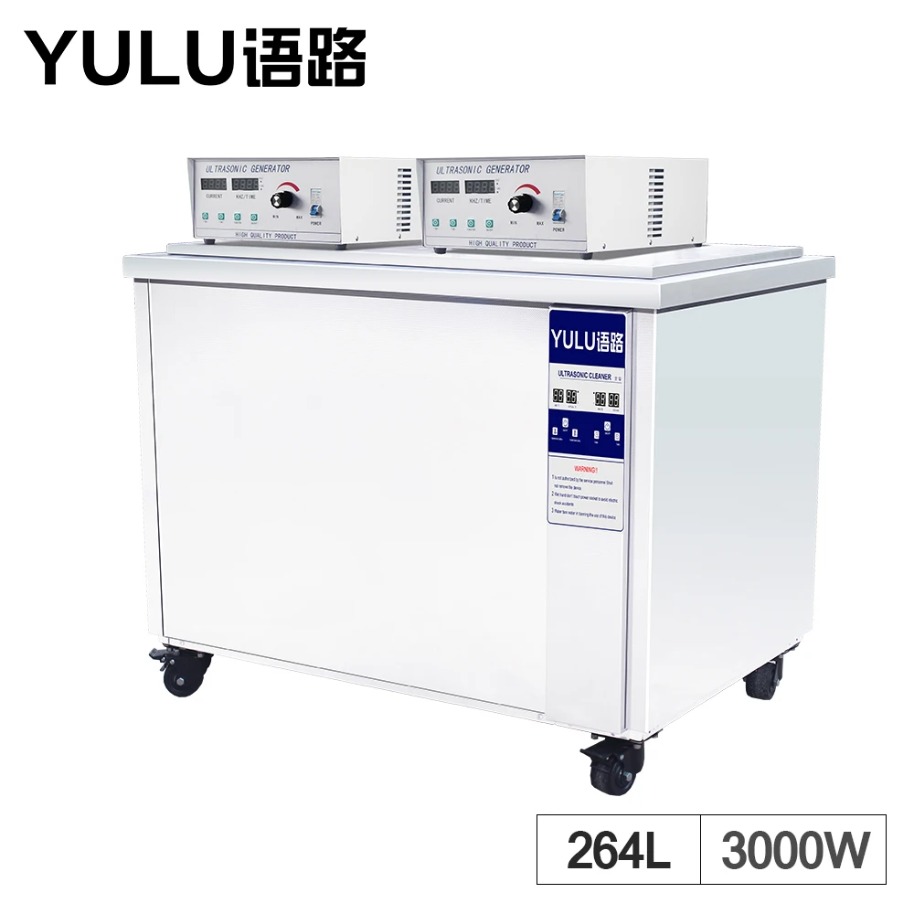 

Digital 264L Ultrasonic Cleaner Engine Rust Parts Industry Machine Mainboard Tank Instrument Heater Bath Timer Ultrasoon Mold