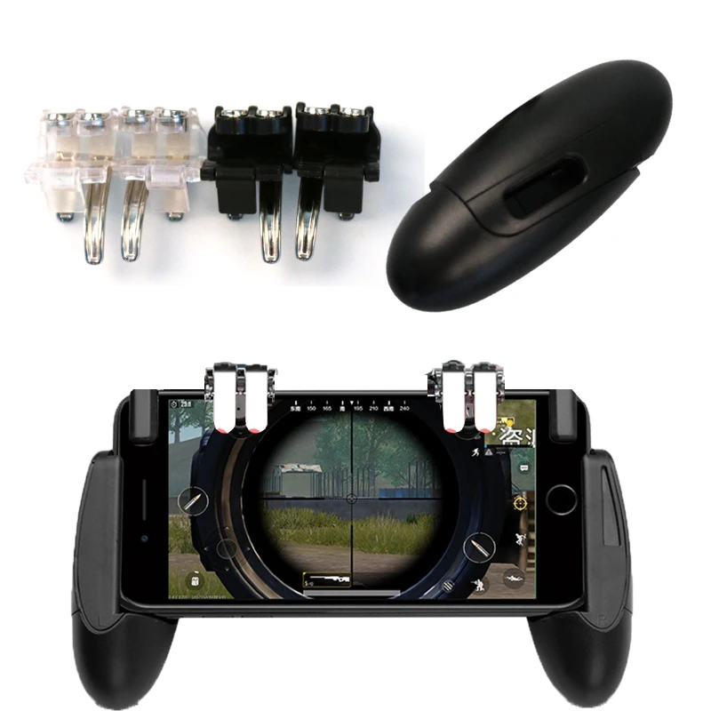  PUBG Game Button Aim Key Smart phone Trigger R1 L1 Shooter Gampads Mobile Gaming Shooter Controller
