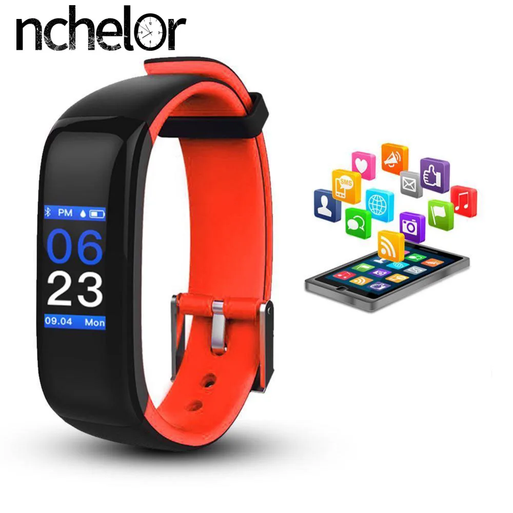 

Smartwatch woman Bluetooth Multi-language version Pressure Heart Rate Monitor Smart Bracelet IP67 Waterproof smart watch men