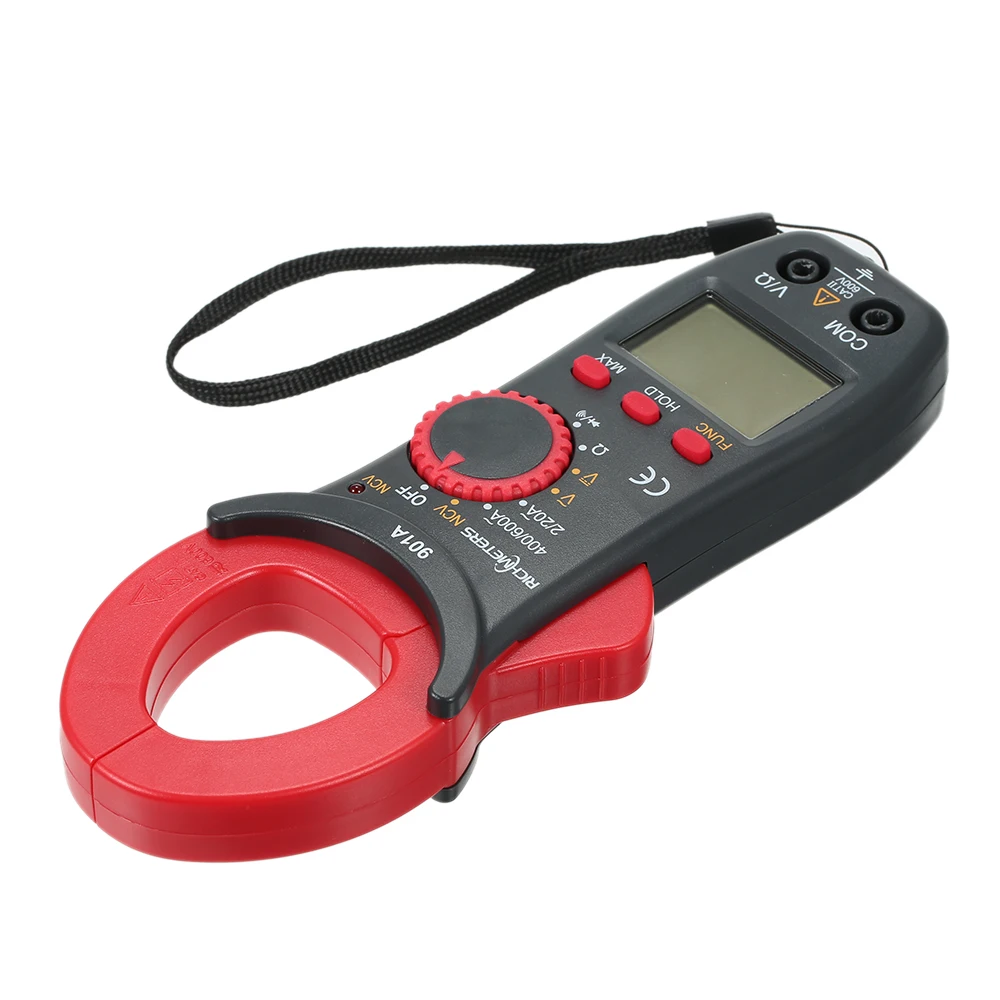 Цифровой измеритель зажим RICHMETERS RM901A 4000 отсчетов автоматический выбор диапазона