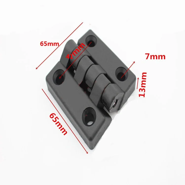 5pcs/Lot Black nylon Door Butt Hinges Door hinge 65mm x 65mm