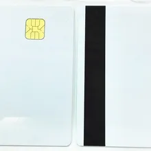 10 шт/лот) SLE 4428 Hico Контактная смарт-карта магнитные полосы чип карты