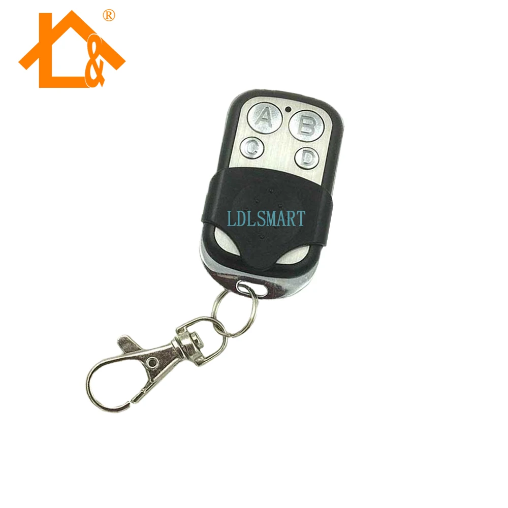 

Mini Copy Code 4 Channel Universal Remote Control Cloning Duplicator Key Transmitter 433 MHz Learning Garage Door Gate Opener