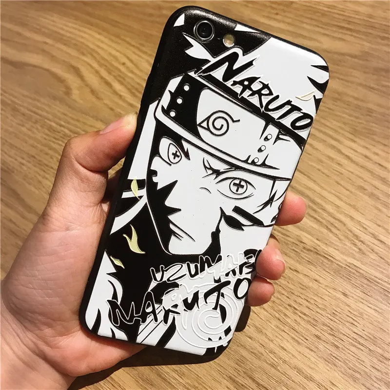 Аниме Наруто Какаши рельефный чехол для Coque samsung Galaxy S8 S8 Plus S9 S9 Plus Note 8 9 чехол s Capa Funda Мягкий ТПУ силиконовый