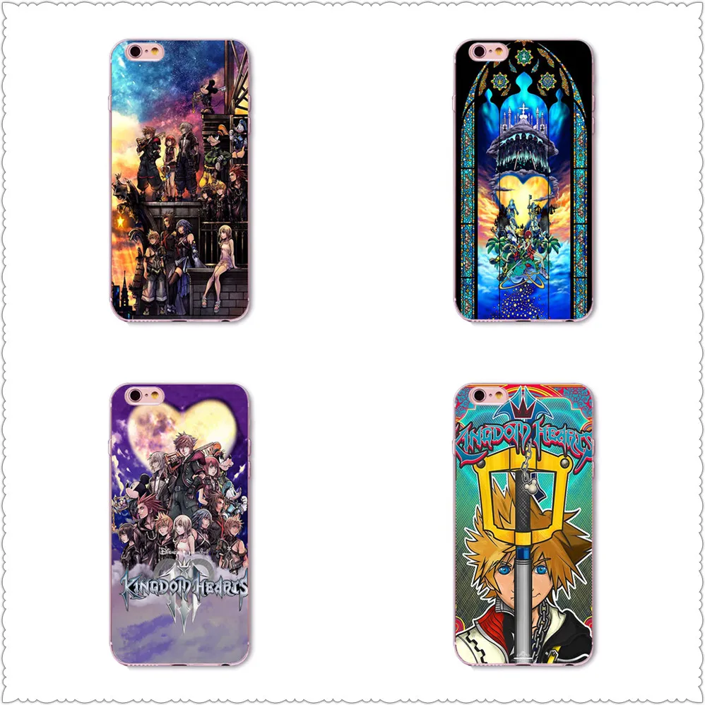Anime Kingdom Hearts Case For iPhone X XS Max XR 8 for SamsungS7 S8 S9 Silicone Sora Phone Cover